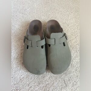 Authentic Birkenstock Vegan Boston Clogs
